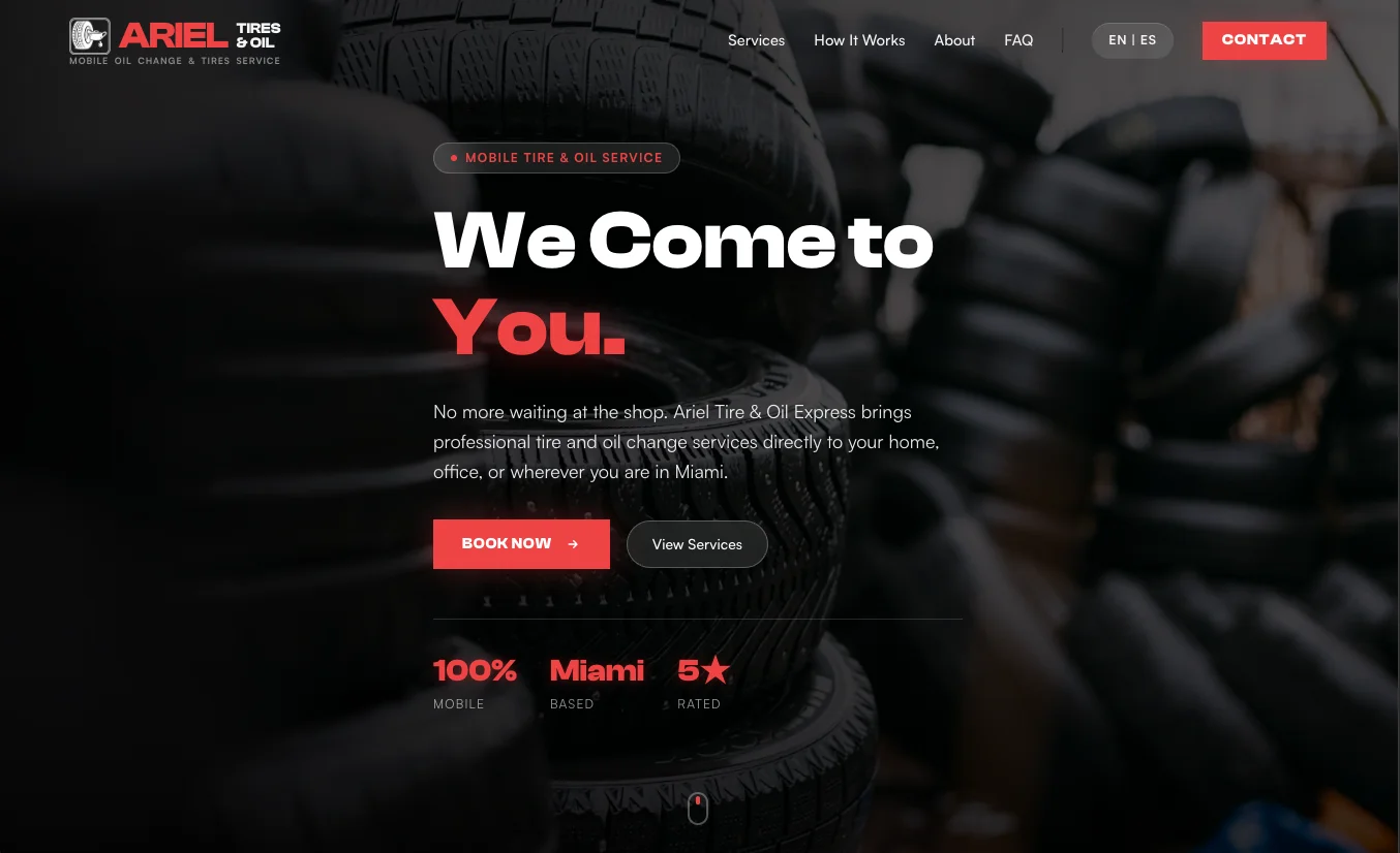 ARIEL TIRE & OIL EXPRESS